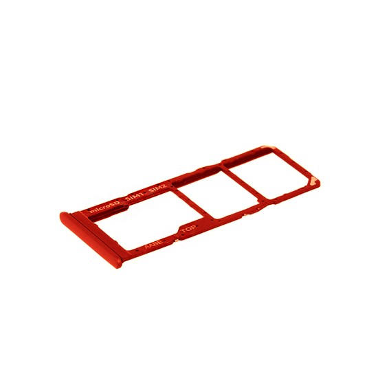 SUPORTE DE CARTÃO SIM SAMSUNG GALAXY A02/A022 VERMELHO